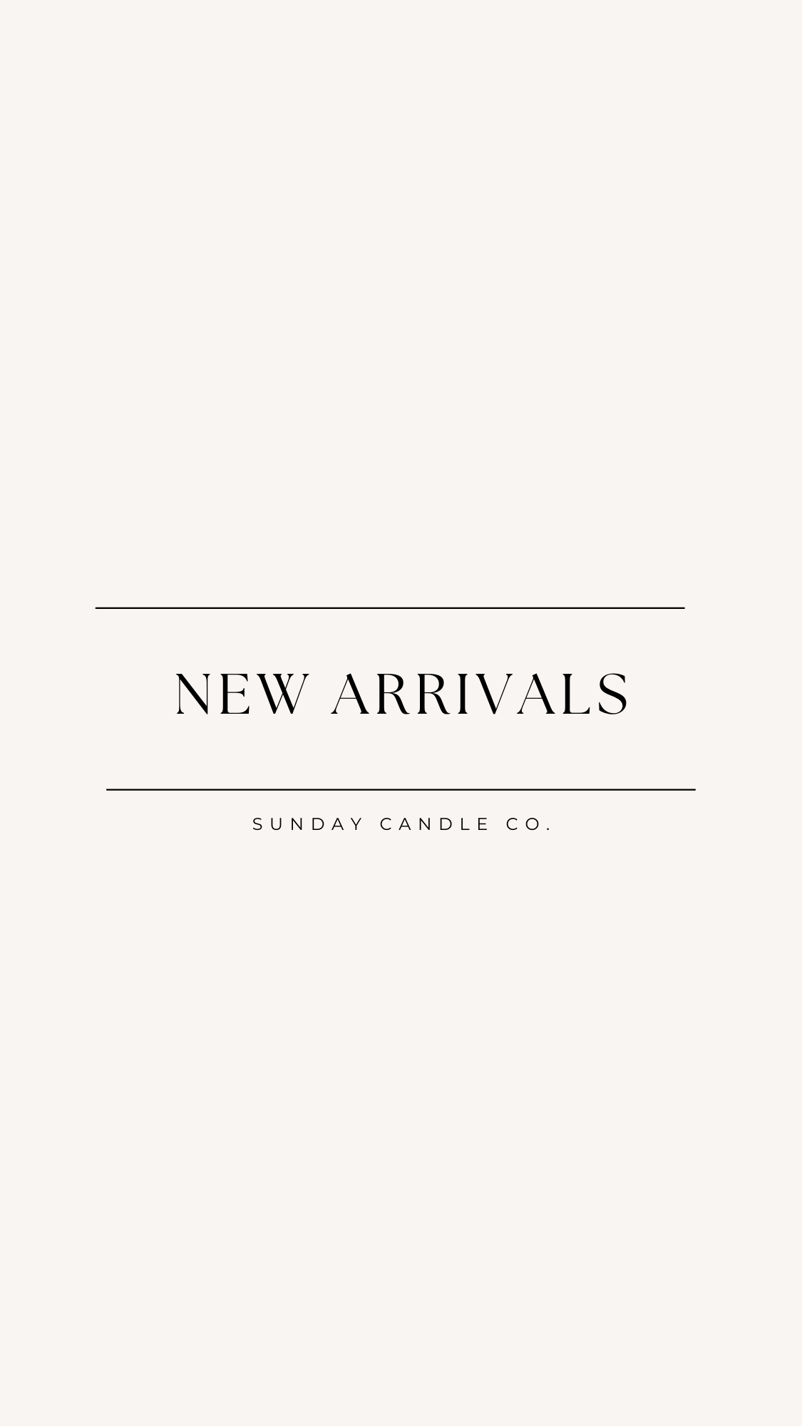 New Arrivals