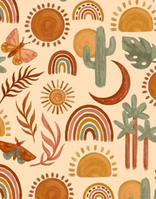 Western Boho collage