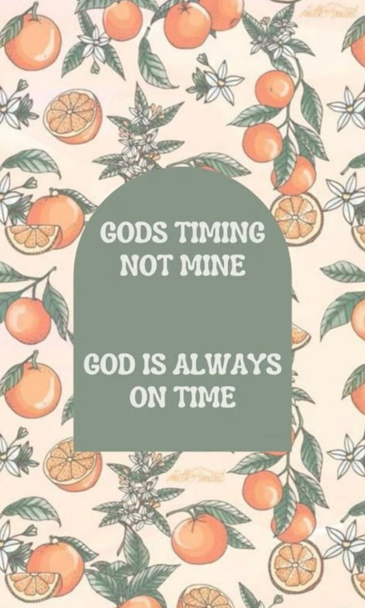God's Timing