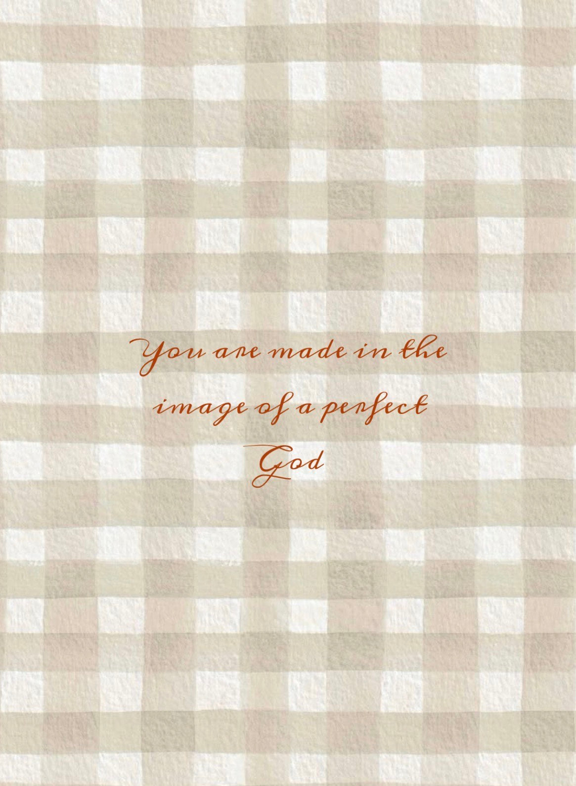 You are made in the Image...