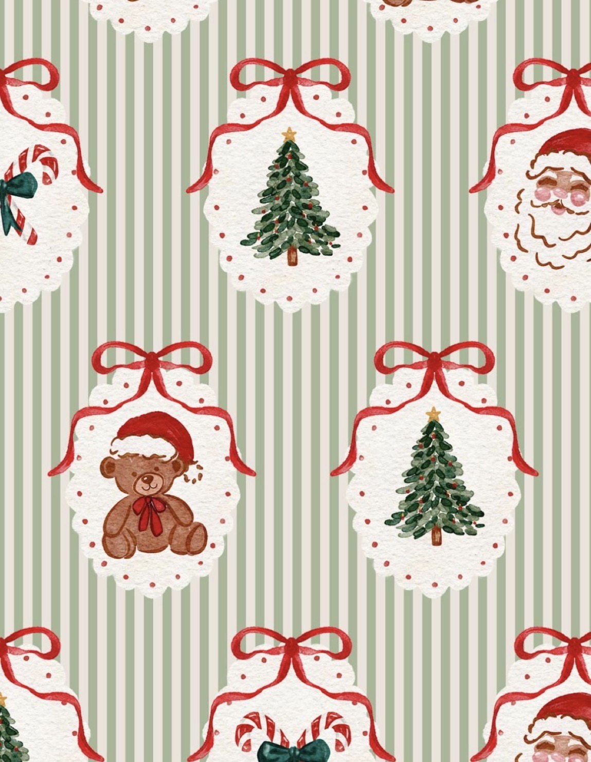 Vintage Christmas Collage