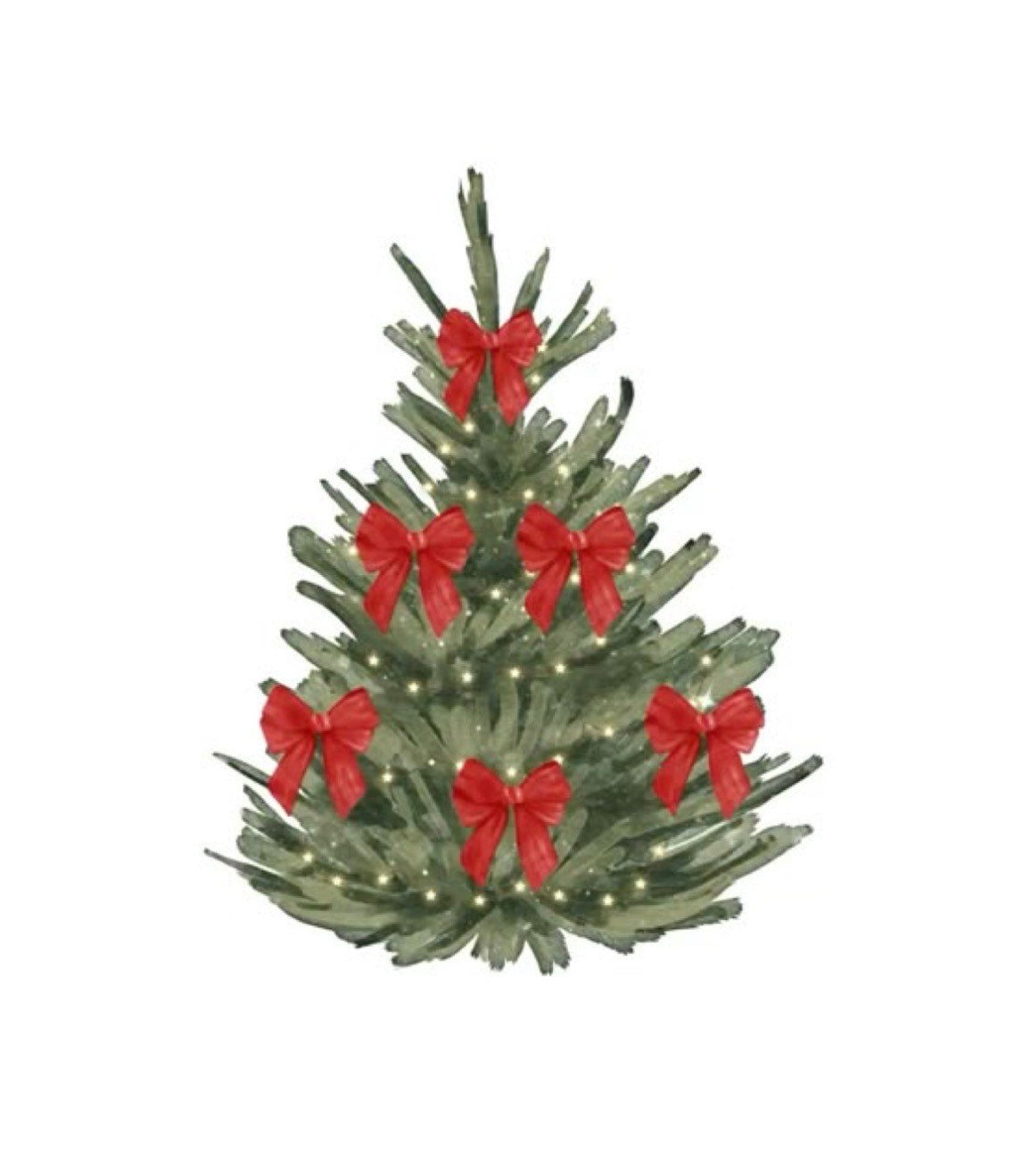Christmas Tree with bows