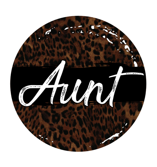 Aunt cheetah print
