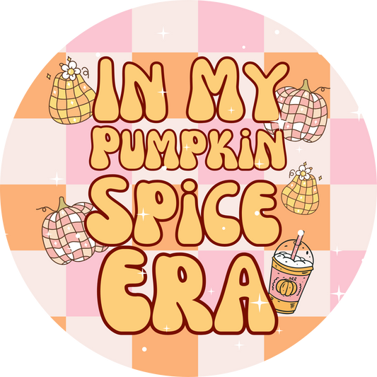 In my pumpkin spice era