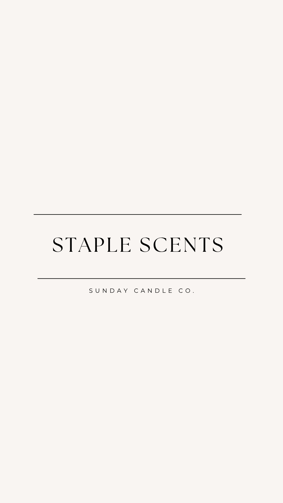 Staple Scents
