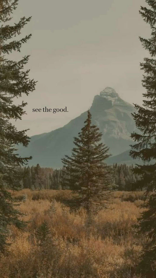 See the good