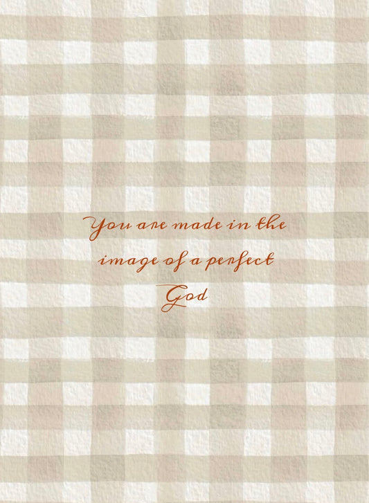 You are made in the Image...