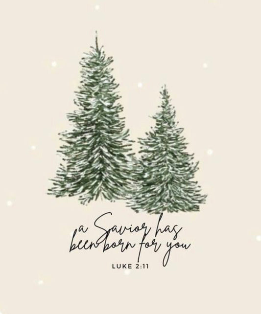 A Savior has been born