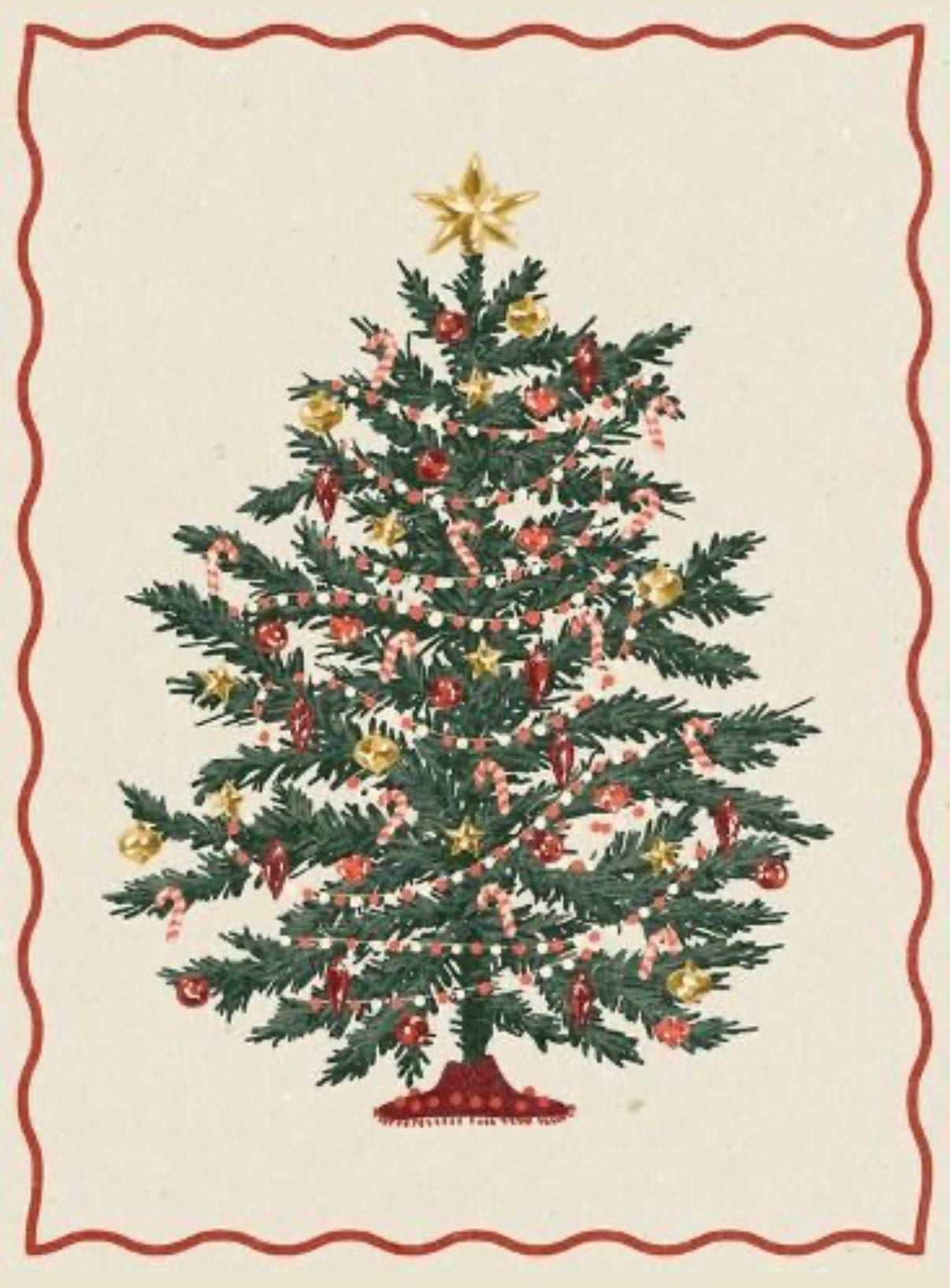 Vintage Christmas Tree
