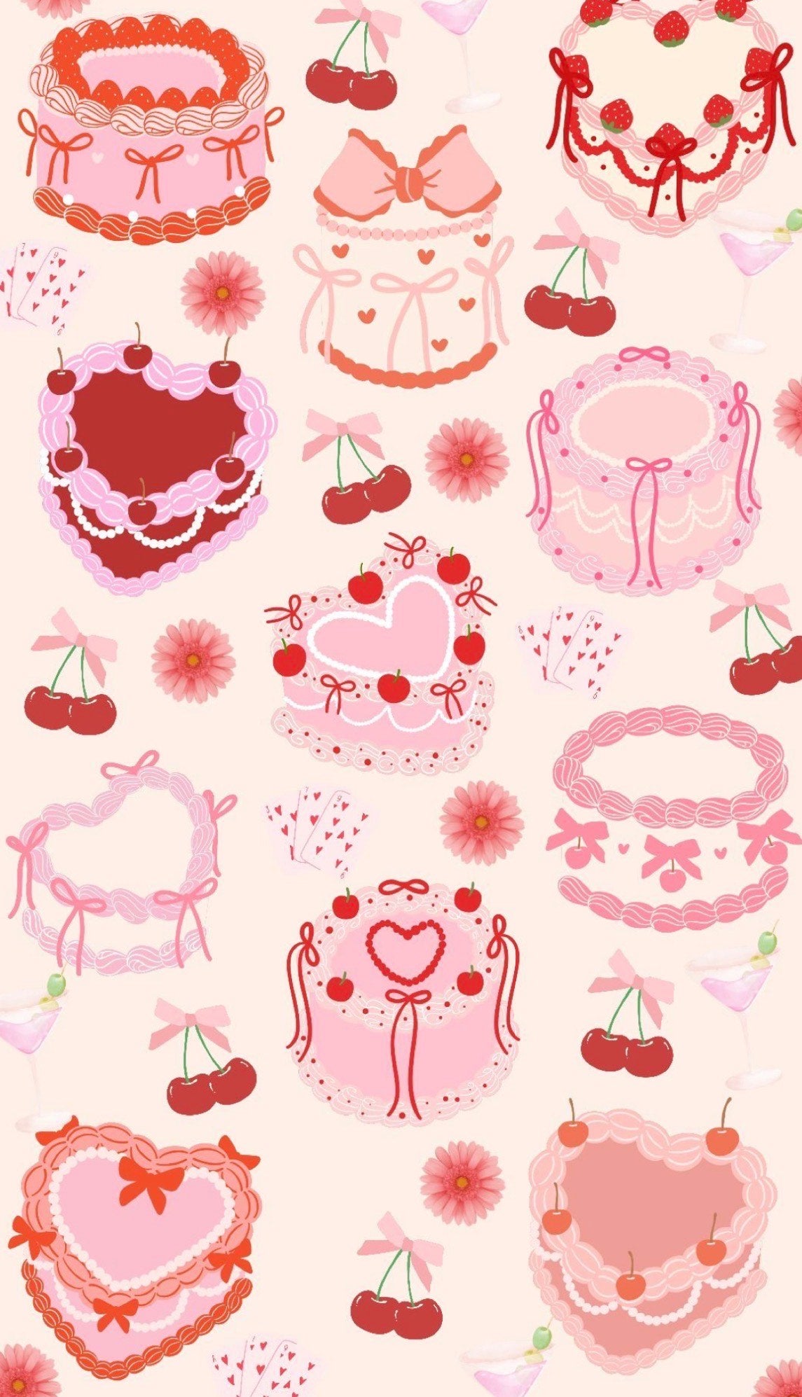 Heart Cake Collage