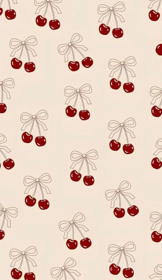 Cherry + Bows Collage